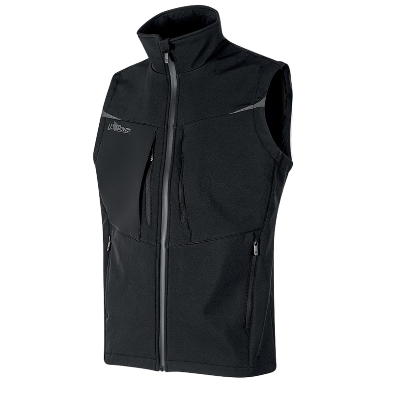 Gilet Brio taglia L nero U-Power