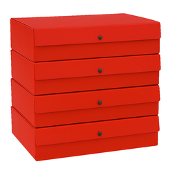 SCATOLA PROGETTO 12 ROSSO STARLINE