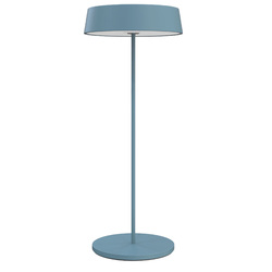 Lampada da tavolo 901 c/aggancio magnetico alluminio blu Palmina