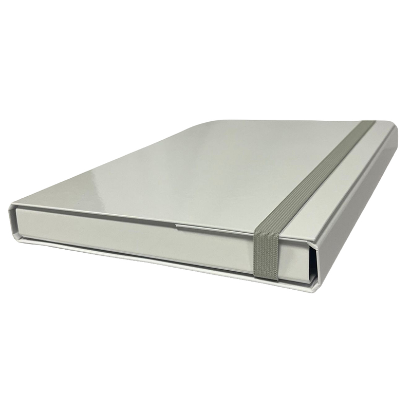 CARTELLA PROGETTO DORSO 3CM c/elastico BIANCO STARLINE