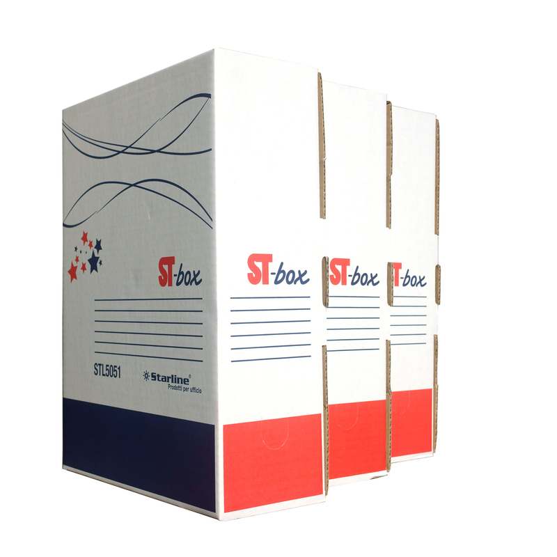 Scatola archivio ST-BOX A4 233x25x10cm STARLINE