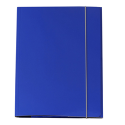 Cartella con elastico 25x34cm Blu Queen Starline