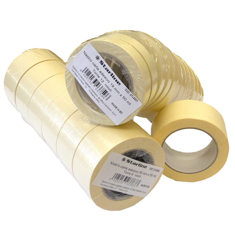 NASTRO ADESIVO in CARTA 50mmx50mt Starline