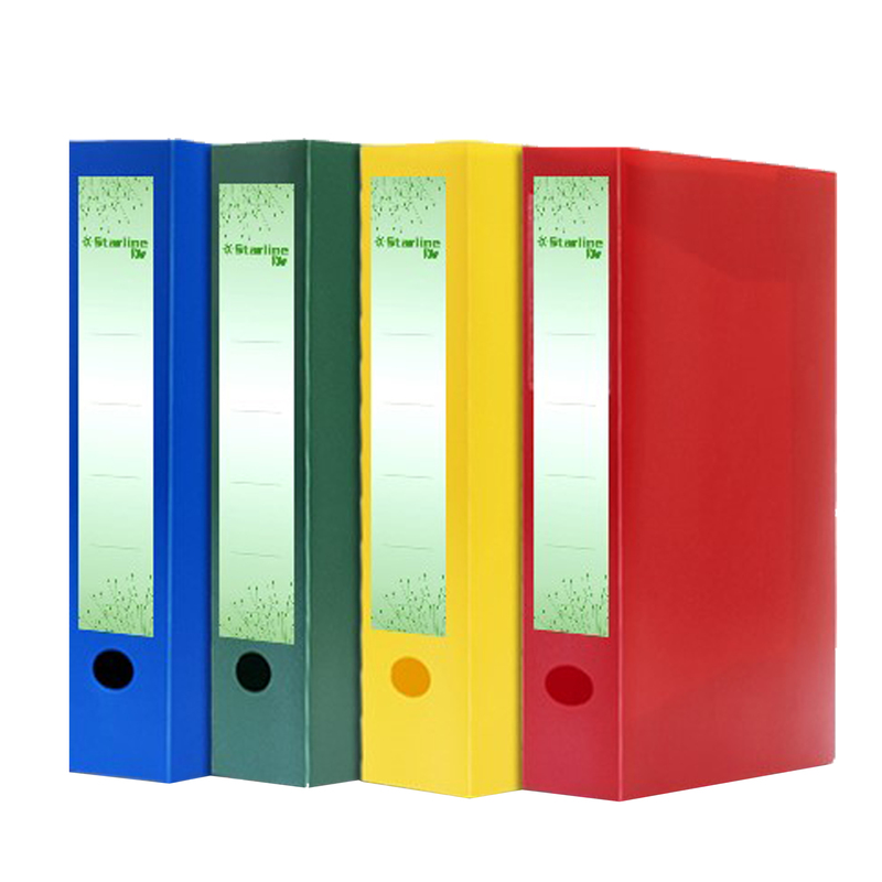 Scatola progetto 25x35cm - dorso 80mm giallo Eco Starline (Delist)
