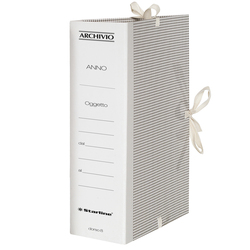 Faldone c/lacci incollati Tela 35x25cm dorso 8cm Starline