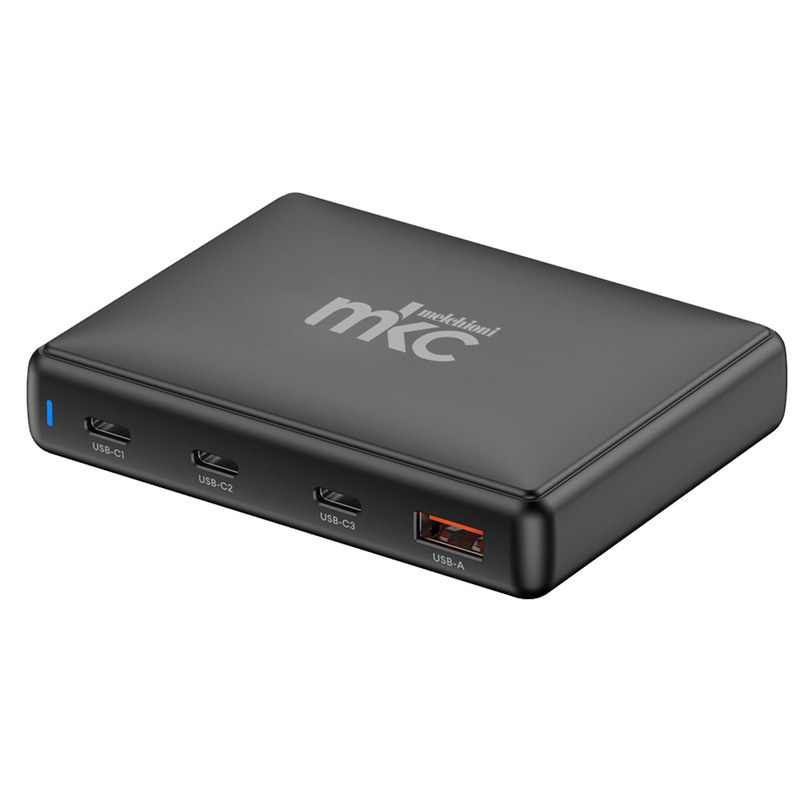 Caricatore USB 140W  23USB-C+ 1 USB-A Nero -Mkc
