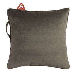 Cuscino Riscaldante Montandor in velluto 45x45cm Marrone