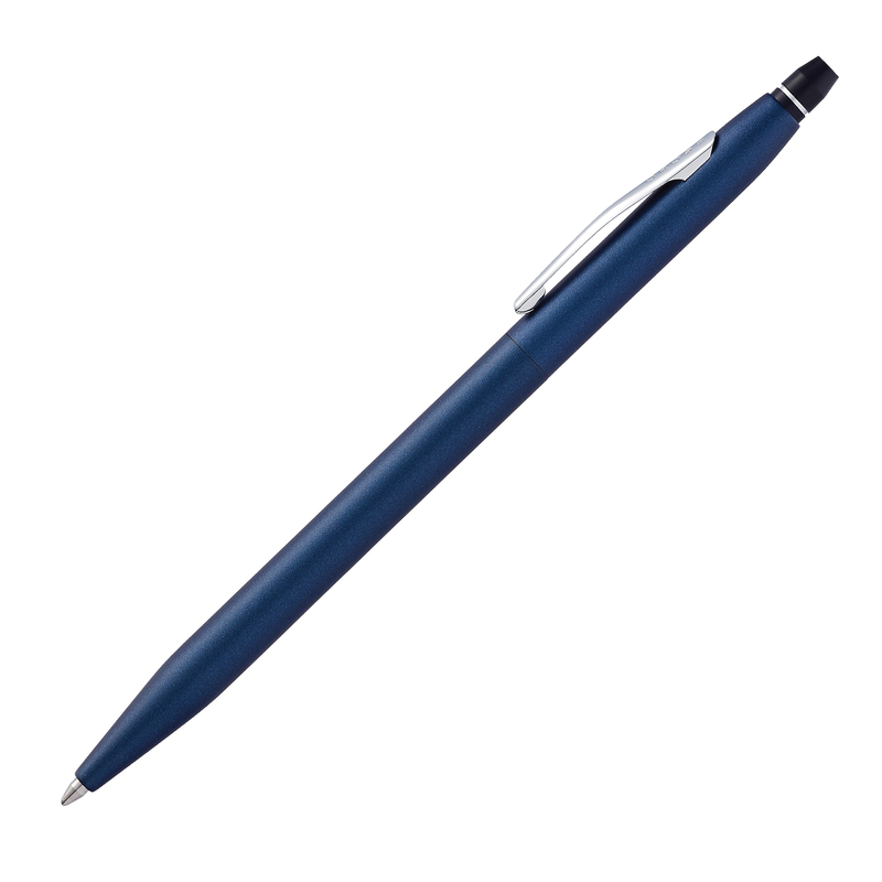Penna sfera Click punta M fusto blu Cross