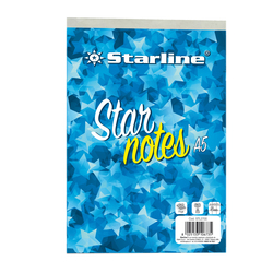 Blocco Note A5 15x21cm 5mm 60gr 60Fg StarNotes Starline