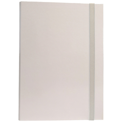 CARTELLA PROGETTO DORSO 3CM c/elastico BIANCO STARLINE