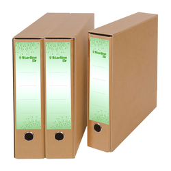 Registratore commerciale/UNI dorso 8cm avana ECO STARLINE