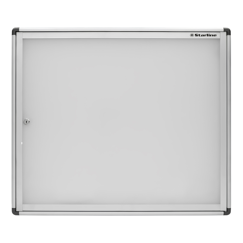 Bacheca per interni Magnetica 6xA4 anta battente Starline