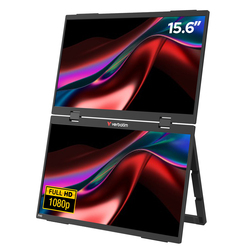 Monitor portatile 15.6" dual  LIGHT_Verbatim
