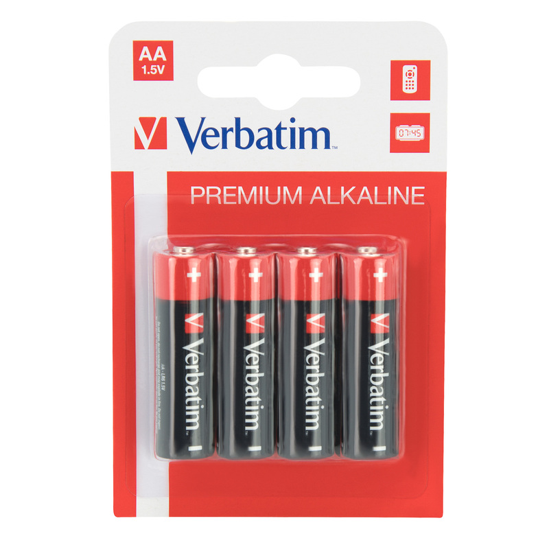 SCATOLA 4 PILE AA ALKALINE STILO