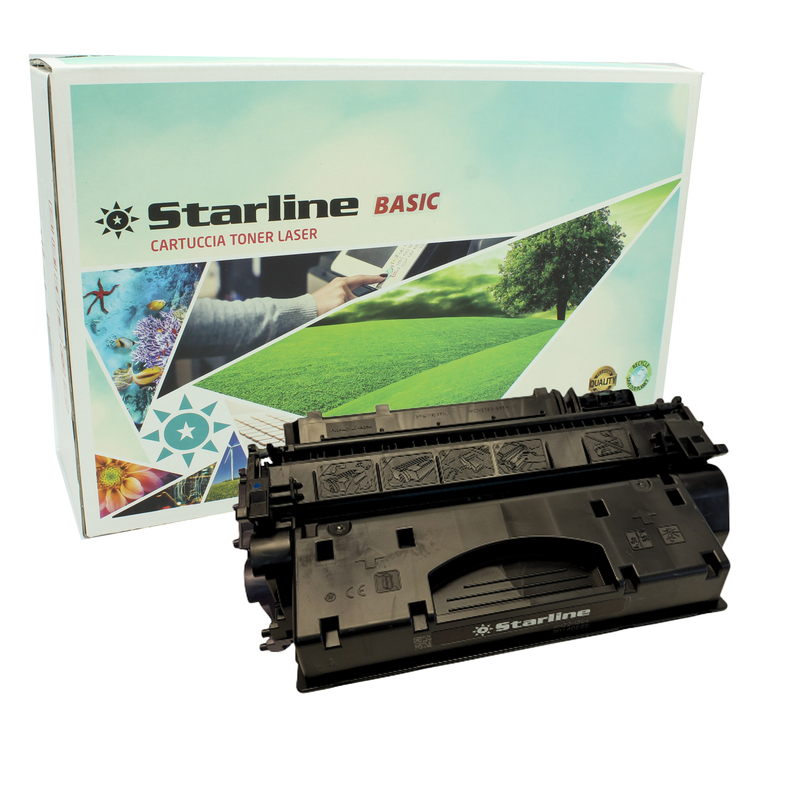 Starline  Toner Compatibile  per HP 05X  Nero  CE505X  6.500 pag