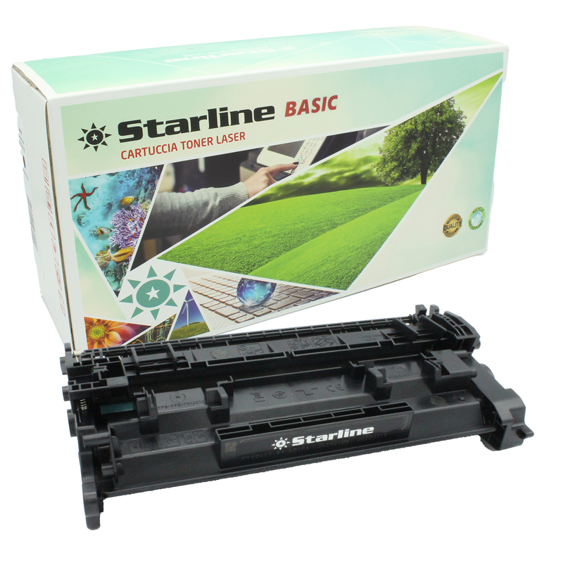Toner Basic Starline Nero x HP 89A x LaserjetEnterprise M507-MFP M528 _5.000 PAG