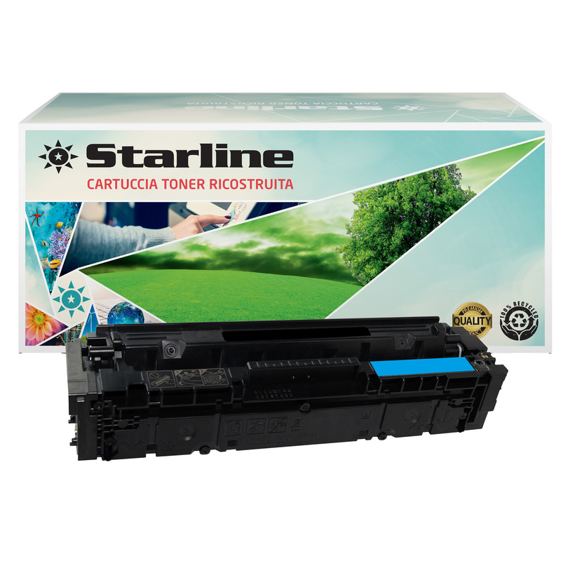 Starline Toner Ciano per HP Color laserjet pro M155-M180-M183_2.500 pag