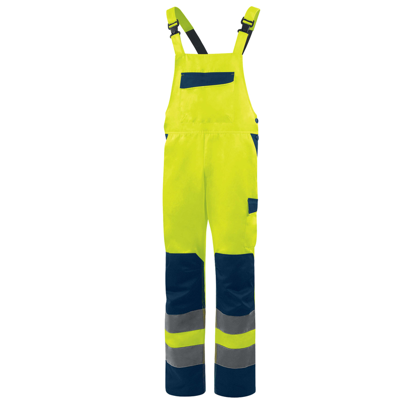 Salopette alta visibilitA' M1SA2HV tg XL giallo fluo Deltaplus