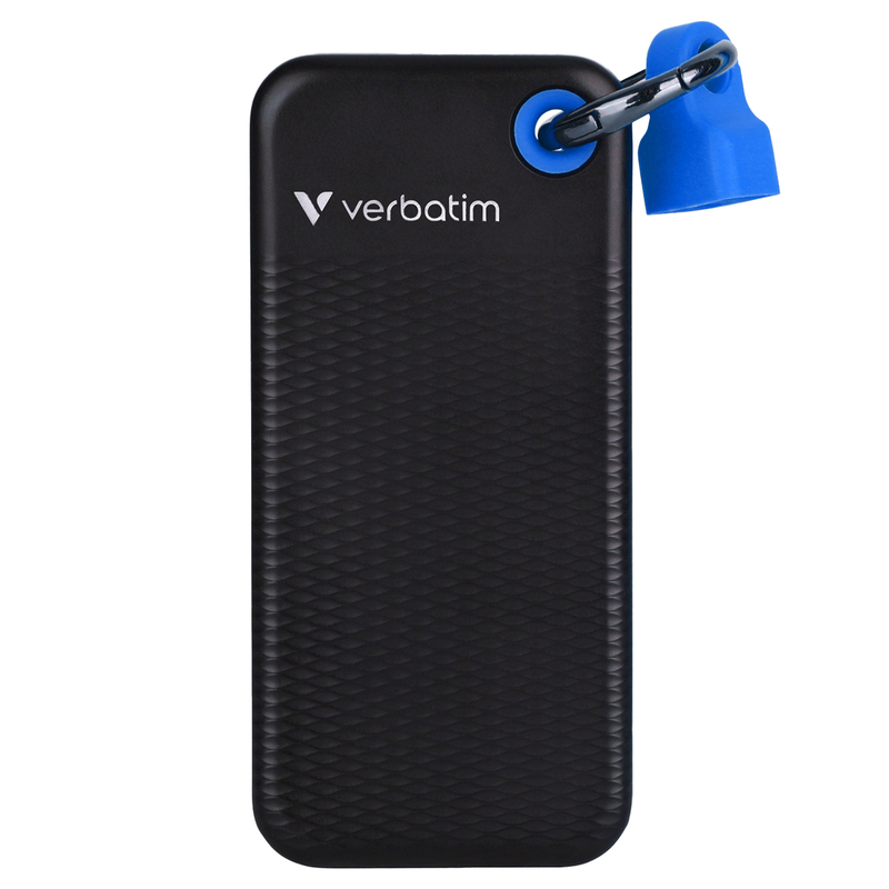 Verbatim Pocket SSD USB 3.2 Gen 2 1TB Nero/Blu