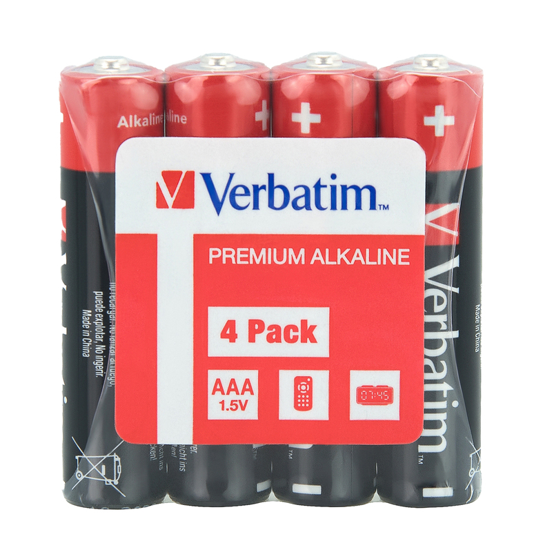 Verbatim 4 PILE ministilo AA A A LKALINE