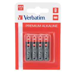 SCATOLA 4 PILE AAA ALKALINE MINI STILO