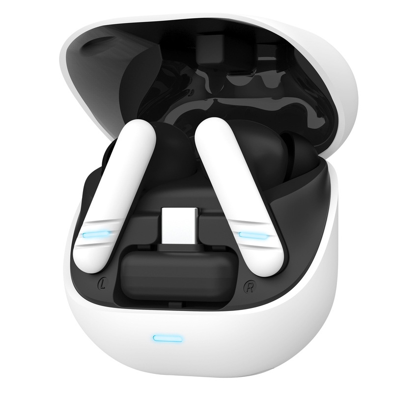 Auricolari wireless ENC doppio collegamento USB C e BT OXXIE-Trust