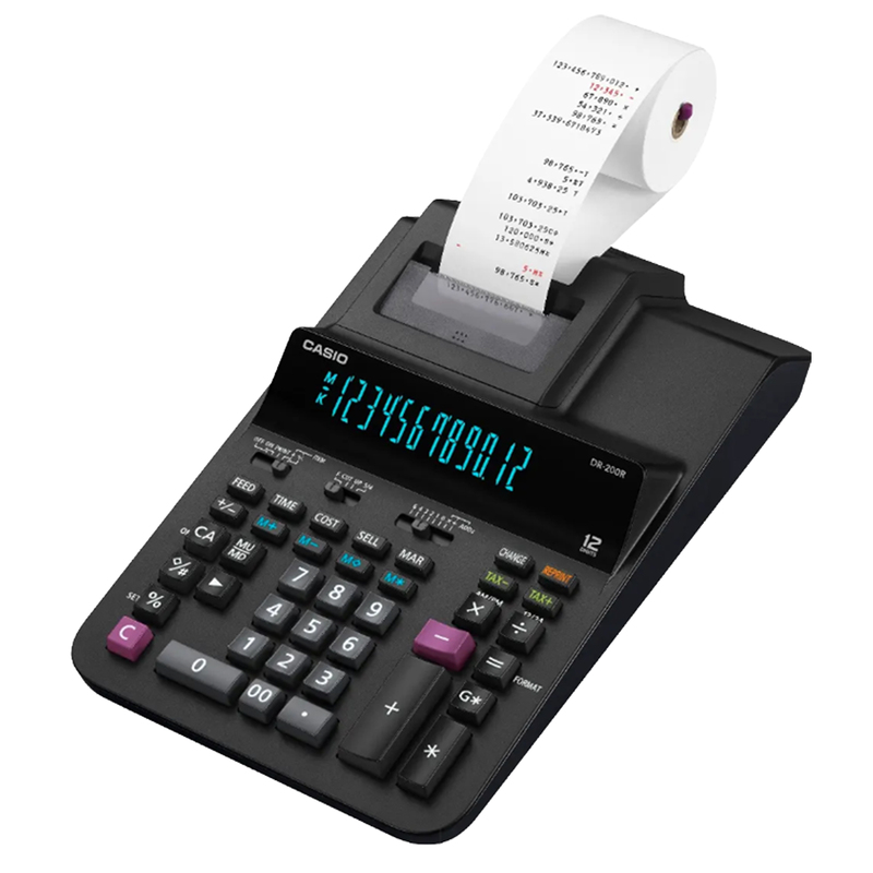 Calcolatrice scrivente DR-200R Casio