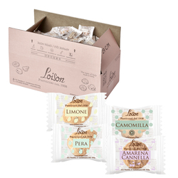 Scatola 200 biscotti al burro assortiti 4 gusti frutta e meditazione 1250gr Lois
