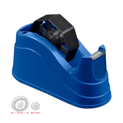 Dispenser da tavolo Medium c/portapenne blu per nastri 33/66mt Starline