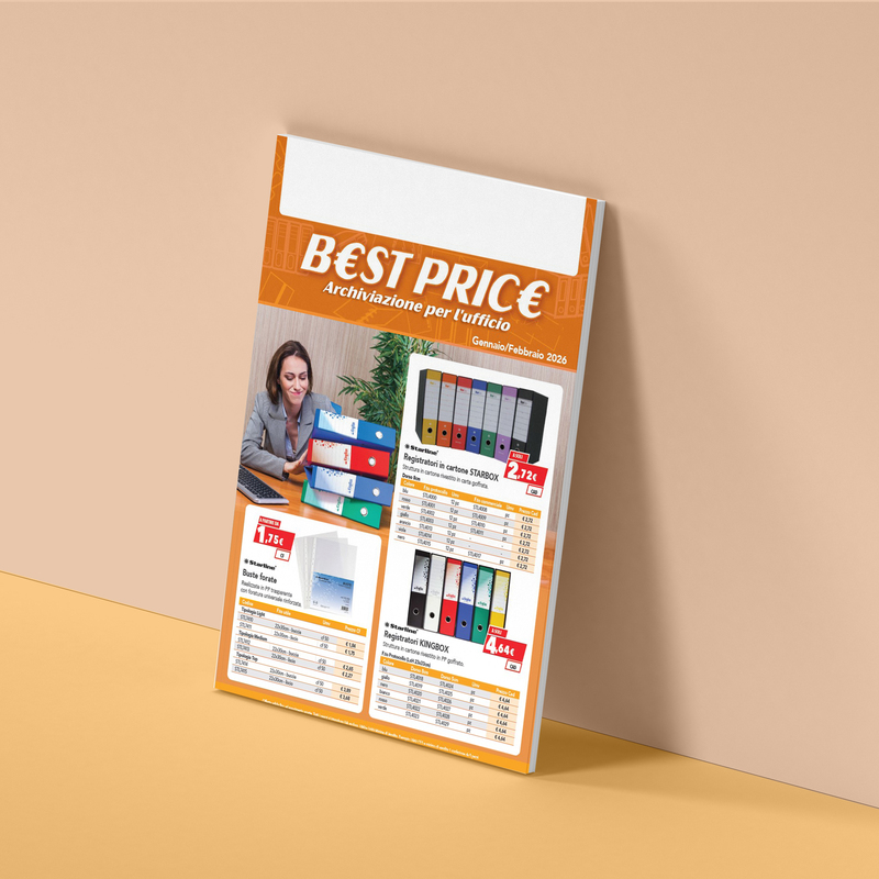 Volantino Best Price 1 - Archiviazione per l'ufficio - Gen-Feb 2026 12 pag neutr