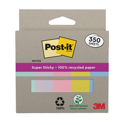 MINISET 100 Post-itR INDEX 683-5PASTEL0  FORMATO MINI colori pastello 11,9 x 43,
