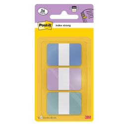 BLISTER 36 Post-itR INDEX STRONG 686-3COAST 24,4x38,1mm colori pastello