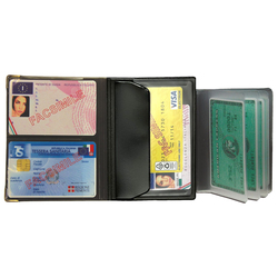 Porta documenti FLY patente/tessera sanitaria e card colori assortiti Alplast