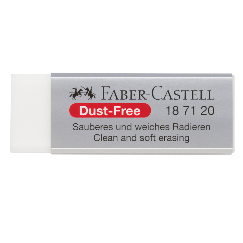 Gomma Dust Free vinile per matite grafite e colorate Faber-Castell
