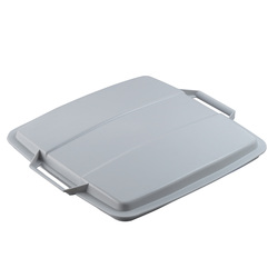 Coperchio grigio per bidone DURABIN quadrato 90 lt Durable