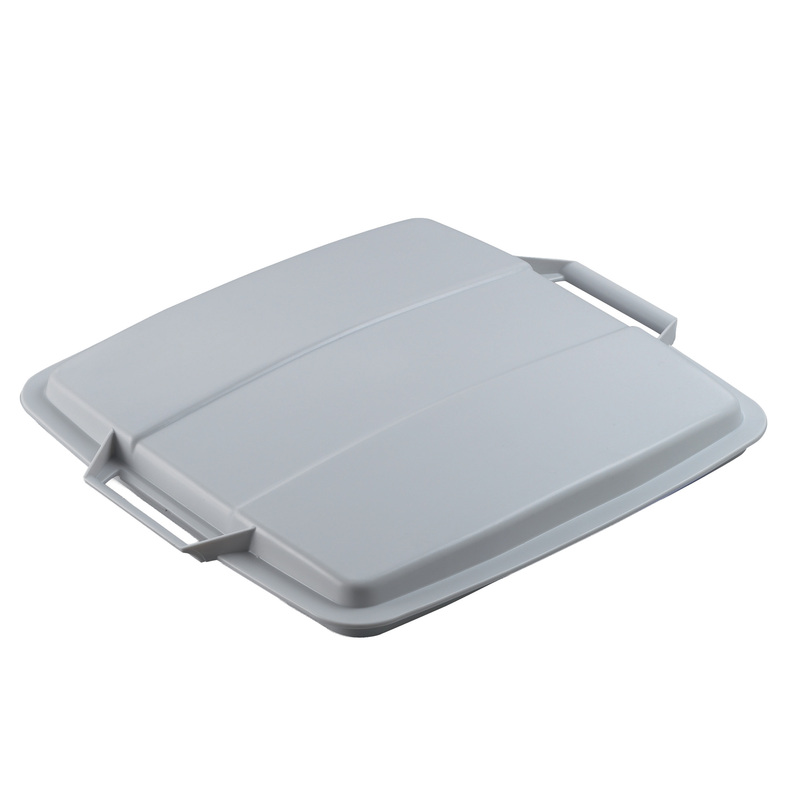 Coperchio grigio per bidone DURABIN quadrato 90 lt Durable