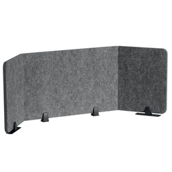 Pannello divisorio da scrivania EFFECT 160 pieghevole in feltro 1,6 m Durable