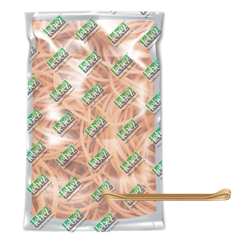 Elastico fettuccia in para D70 - 5mm in sacchetto da 1KG Lebez