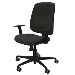 Sedia ergonomica Alares c/bracc regolabili nero Piqueras y Crespo
