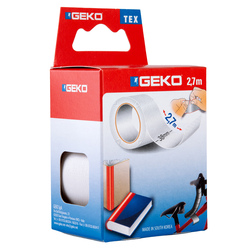 Nastro adesivo telato Tex bianco 38mmx2,7mt Geko