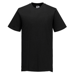 T-shirt chef unisex a maniche corte tg L nero Portwest
