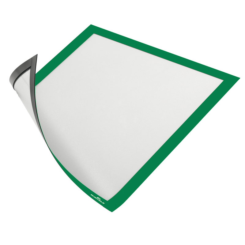 Cornice DuraframeR Magnetic A4 21x29,7cm verde Durable
