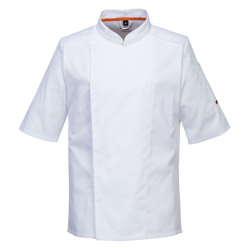 Giacca da cuoco MeshAir Pro a manica corta tg XL bianco Portwest