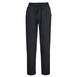 Pantaloni da cuoco Mesh Air tg XXL nero Portwest
