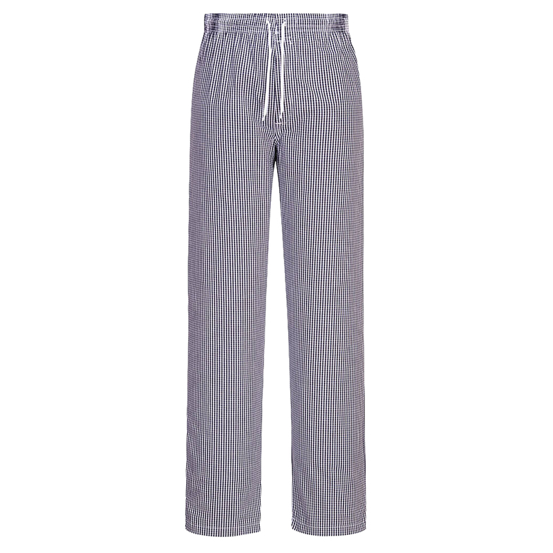 Pantaloni da cuoco Bromley tg L quadretti neri Portwest