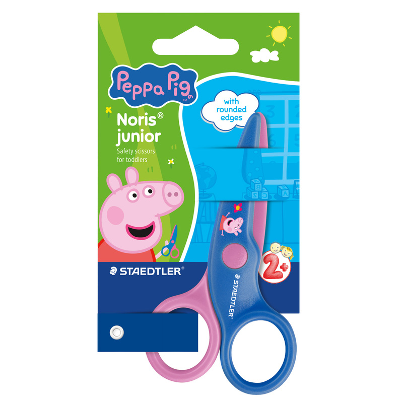 Forbici in plastica NorisR Junior Peppa Pig colori assortiti Staedtler