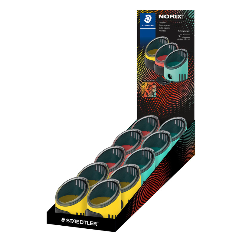Temperamatite 1 foro NorixR Tub colori assortiti Staedtler