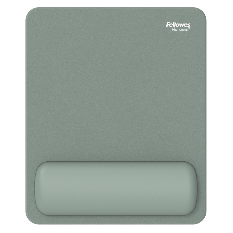 Mousepad Breyta con poggiapolsi con Microban Salvia Fellowes