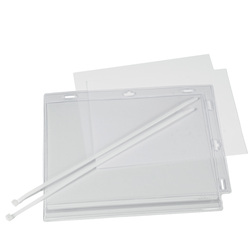 Busta impermeabile A5 con fascette Durable