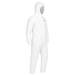 Tuta protezione chimica Cover 56 in PE/PLP taglia XL bianco Reflexx